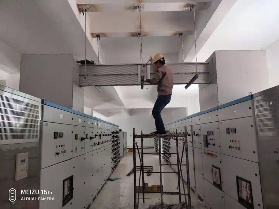 安裝密集型母線槽的方法圖集 安裝密集型母線槽的方法圖集